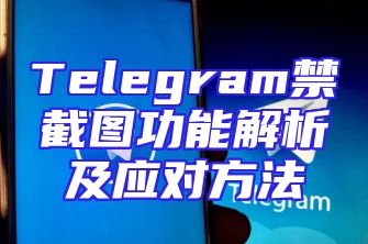 Telegram禁截图功能解析及应对方法