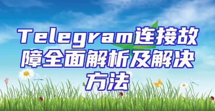 Telegram连接故障全面解析及解决方法