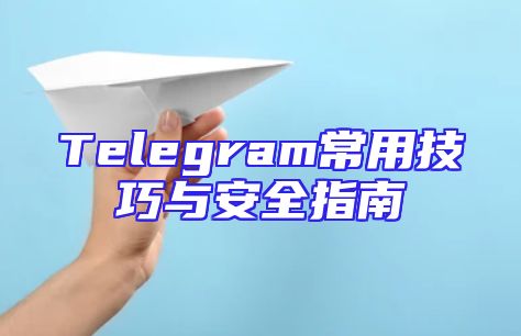 Telegram常用技巧与安全指南
