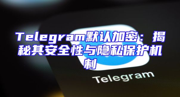 Telegram默认加密：揭秘其安全性与隐私保护机制