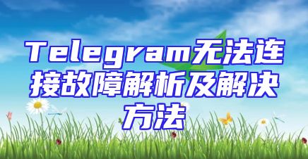 Telegram无法连接故障解析及解决方法