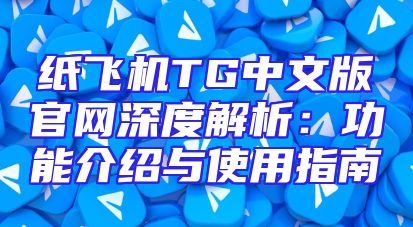 纸飞机TG中文版官网深度解析：功能介绍与使用指南