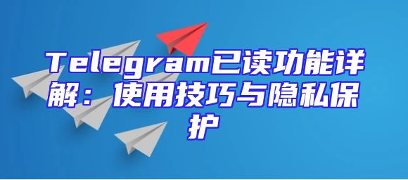 Telegram已读功能详解：使用技巧与隐私保护