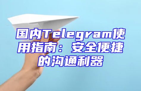 国内Telegram使用指南：安全便捷的沟通利器