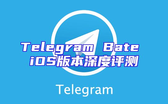 Telegram Bate iOS版本深度评测