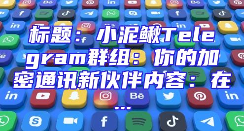 标题：小泥鳅Telegram群组：你的加密通讯新伙伴内容：在...