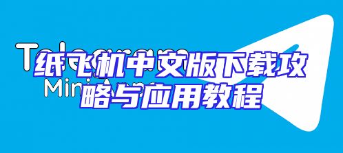 纸飞机中文版下载攻略与应用教程