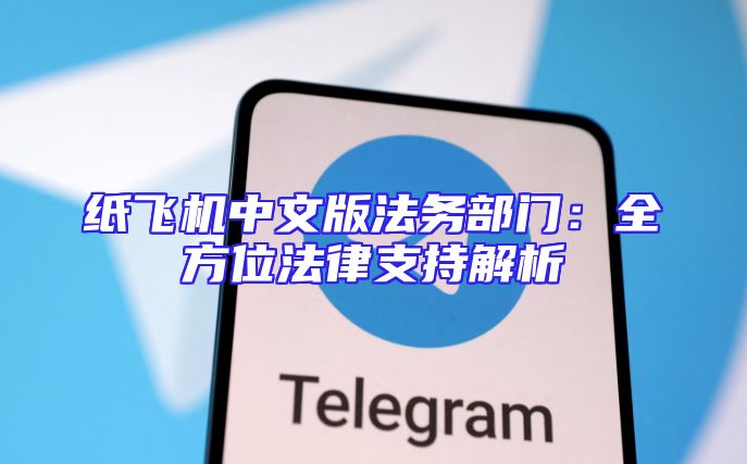 纸飞机中文版法务部门：全方位法律支持解析