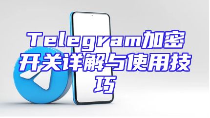 Telegram加密开关详解与使用技巧