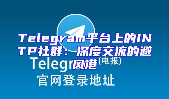 Telegram平台上的INTP社群：深度交流的避风港