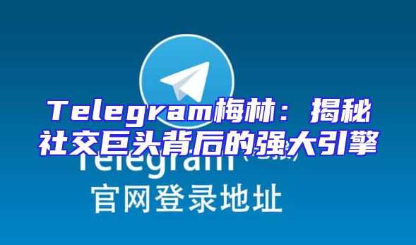 Telegram梅林：揭秘社交巨头背后的强大引擎