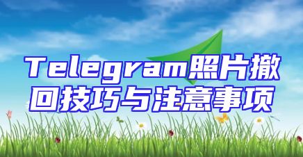Telegram照片撤回技巧与注意事项
