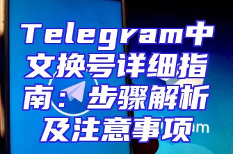 Telegram中文换号详细指南：步骤解析及注意事项