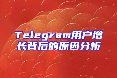 Telegram用户增长背后的原因分析