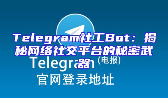 Telegram社工Bot：揭秘网络社交平台的秘密武器