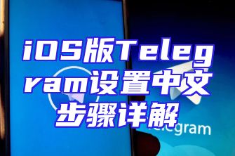 iOS版Telegram设置中文步骤详解