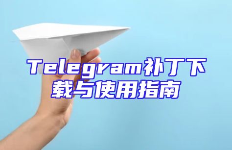 Telegram补丁下载与使用指南
