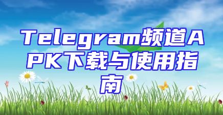 Telegram频道APK下载与使用指南