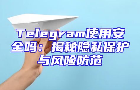 Telegram使用安全吗：揭秘隐私保护与风险防范