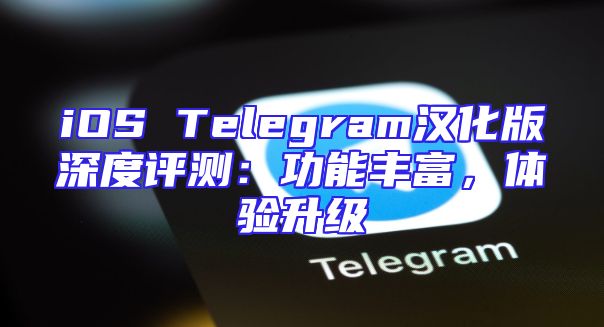iOS Telegram汉化版深度评测：功能丰富，体验升级