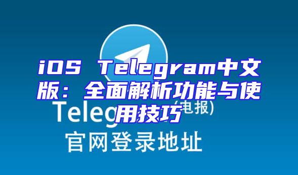 iOS Telegram中文版：全面解析功能与使用技巧