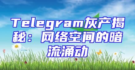 Telegram灰产揭秘：网络空间的暗流涌动